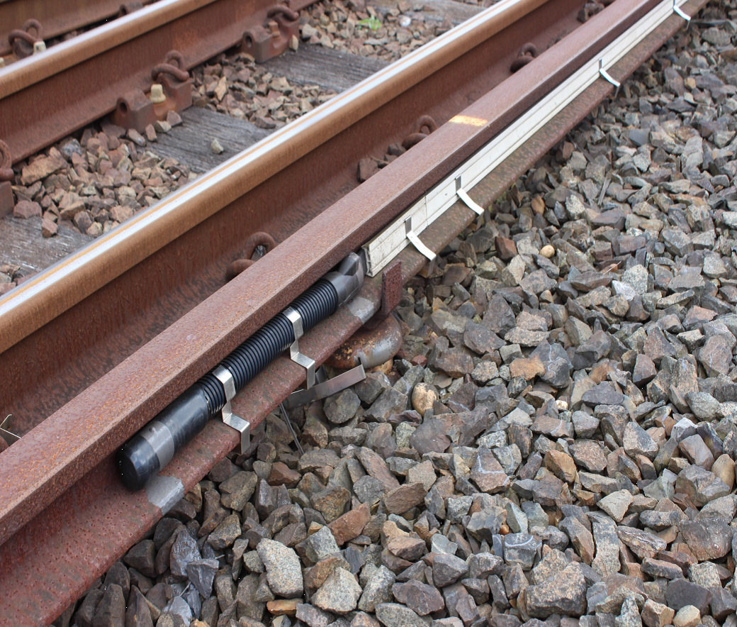 Example of Con Rail heating end joint